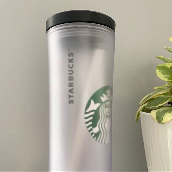 Starbucks 2010 Frosted Grande 20 oz Tumbler Cold Cup - Picture 2 of 10